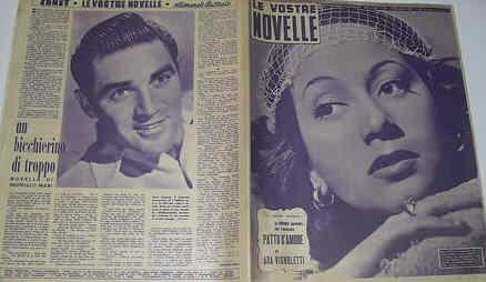 VOSTRE NOVELLE | LE magazine side cover Issue 52  1952