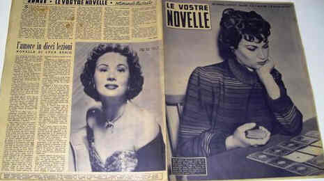 VOSTRE NOVELLE | LE magazine side cover Issue 10  1953