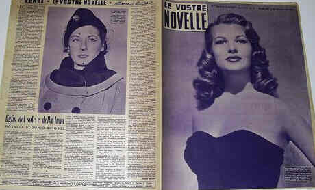 VOSTRE NOVELLE | LE magazine side cover Issue 18  1953