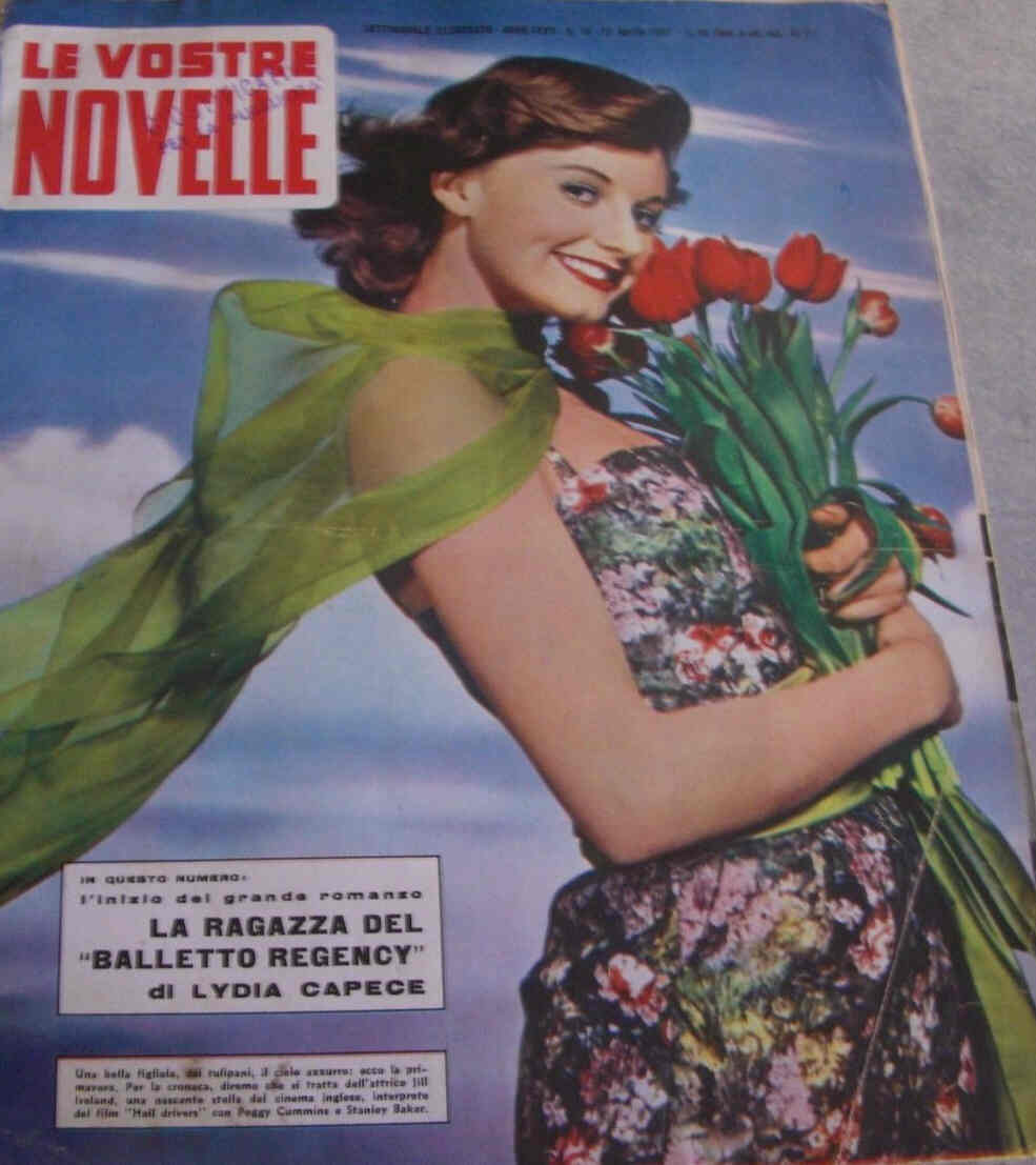 VOSTRE NOVELLE | LE magazine side cover Issue 15 April 1957