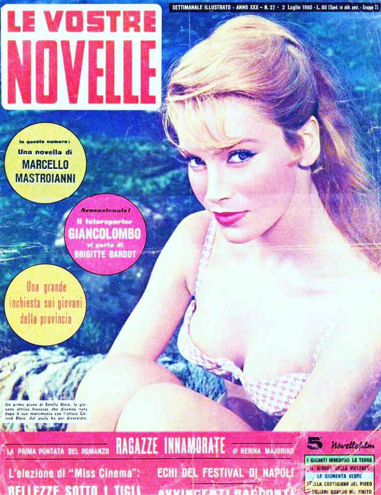 VOSTRE NOVELLE | LE magazine side cover Issue 27 2 July 1960
