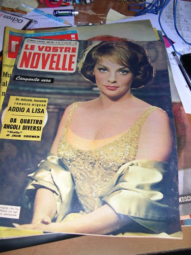 VOSTRE NOVELLE | LE magazine side cover Issue 30 22 July 1961
