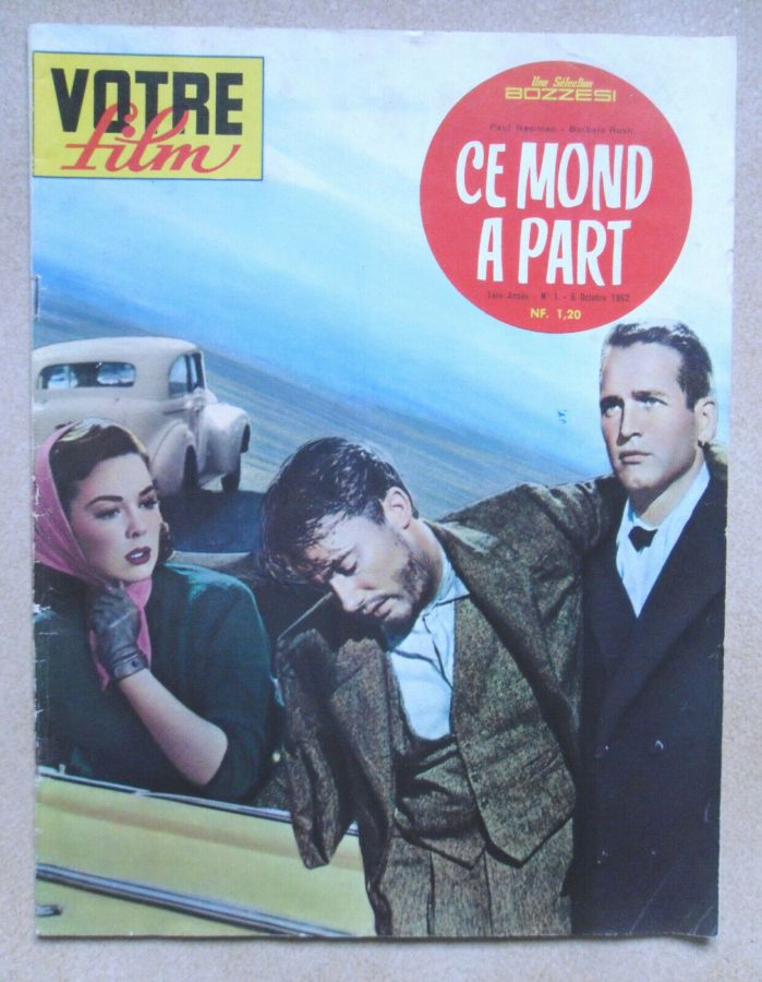 VOTRE FILM magazine side cover Issue 1 5 October 1962