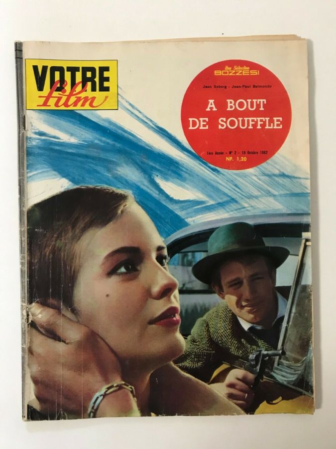 VOTRE FILM magazine side cover Issue 2 18 October 1962