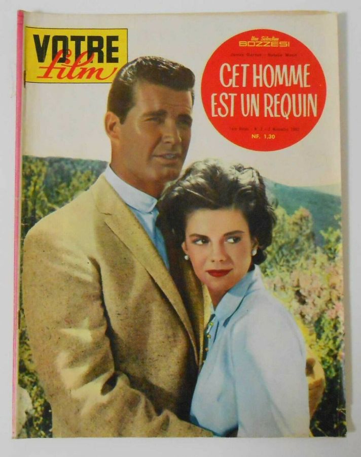 VOTRE FILM magazine side cover Issue 3 2 November 1962