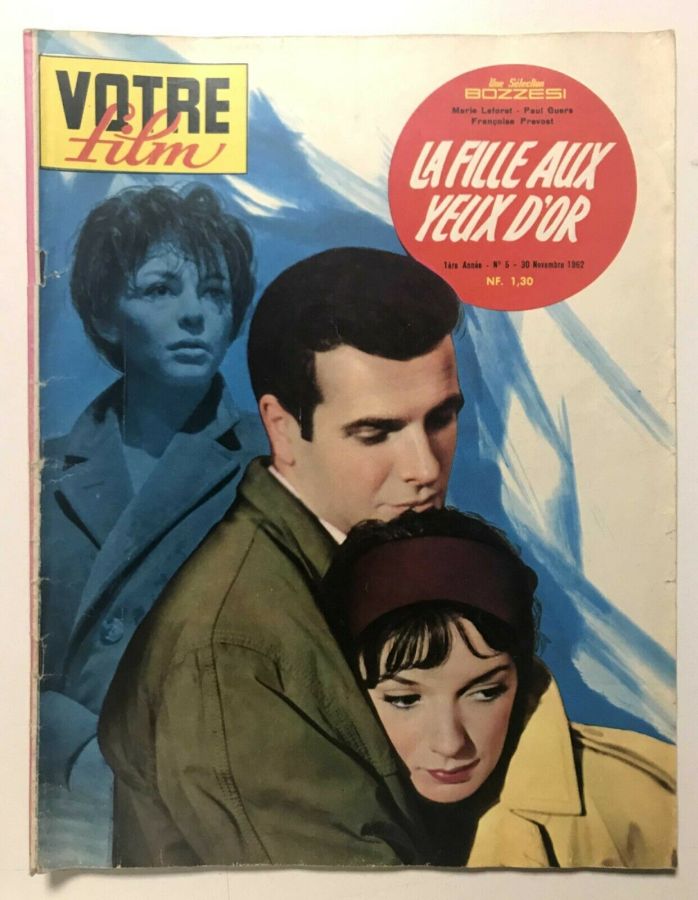 VOTRE FILM magazine side cover Issue 5 30 November 1962