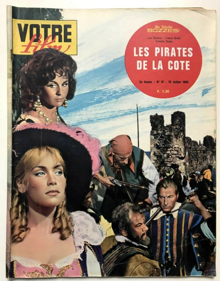 VOTRE FILM magazine side cover Issue 21 12 July 1963