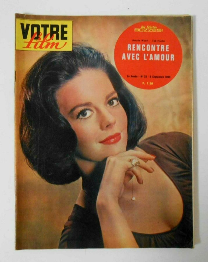 VOTRE FILM magazine side cover Issue 25 8 September 1963