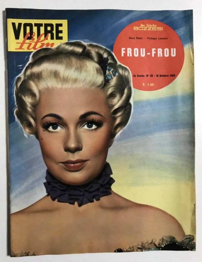 VOTRE FILM magazine side cover Issue 28 18 October 1963