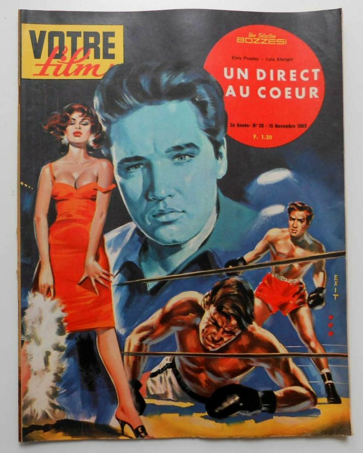 VOTRE FILM magazine side cover Issue 30 15 November 1963