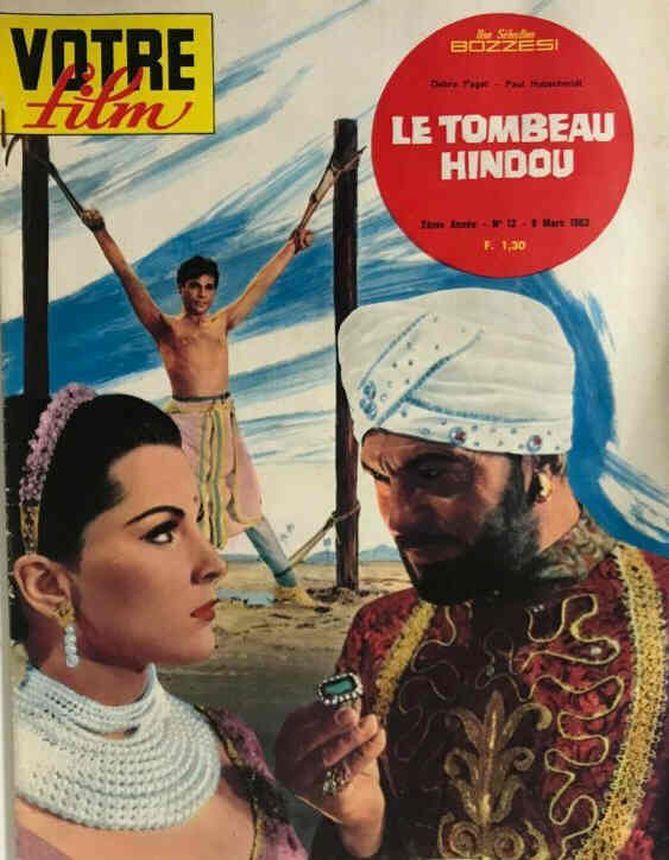 VOTRE FILM magazine side cover Issue 12 8 March 1963