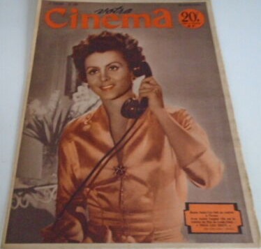 VOTRE CINEMA magazine side cover Issue 100 22 March 1949