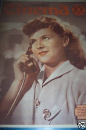 VOTRE CINEMA magazine side cover Issue 103 12 April 1949
