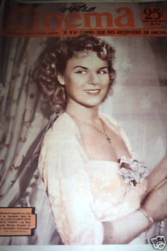VOTRE CINEMA magazine side cover Issue 105 26 April 1949