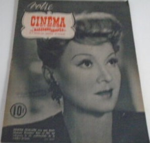 VOTRE CINEMA magazine side cover Issue 12 1 July 1947