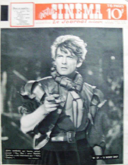 VOTRE CINEMA magazine side cover Issue 17 5 August 1947