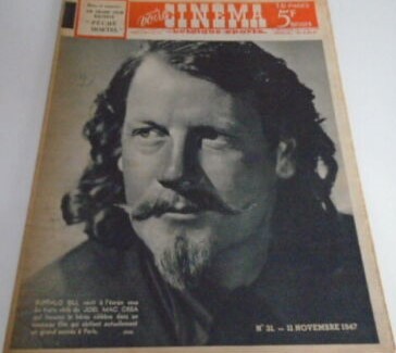 VOTRE CINEMA magazine side cover Issue 31 11 November 1947