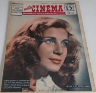 VOTRE CINEMA magazine side cover Issue 53 27 April 1948