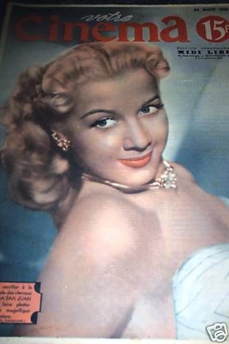 VOTRE CINEMA magazine side cover Issue 70 24 August 1948