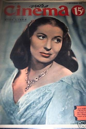 VOTRE CINEMA magazine side cover Issue 72 7 September 1948