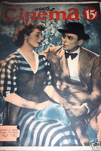 VOTRE CINEMA magazine side cover Issue 73 14 September 1948