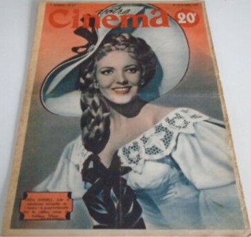 VOTRE CINEMA magazine side cover Issue 77 12 October 1948