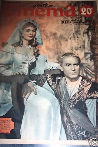 VOTRE CINEMA magazine side cover Issue 79 26 October 1948