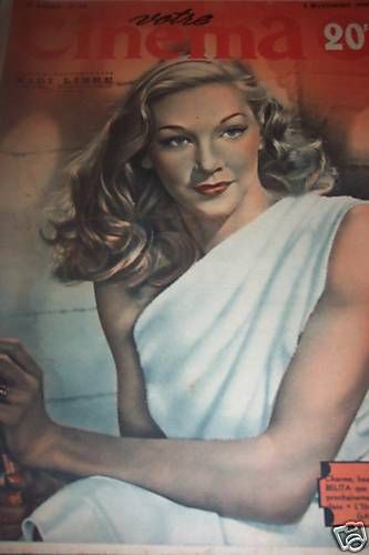 VOTRE CINEMA magazine side cover Issue 80 2 November 1948