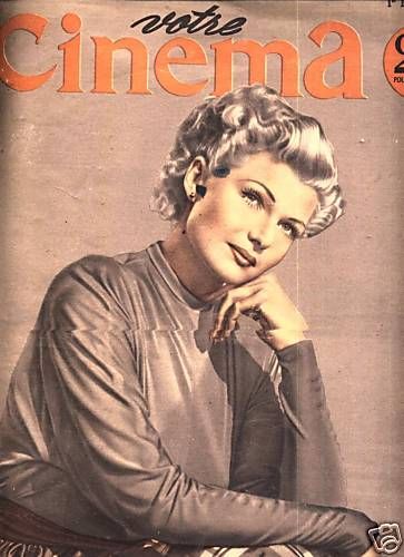VOTRE CINEMA magazine side cover Issue 97 1 March 1949