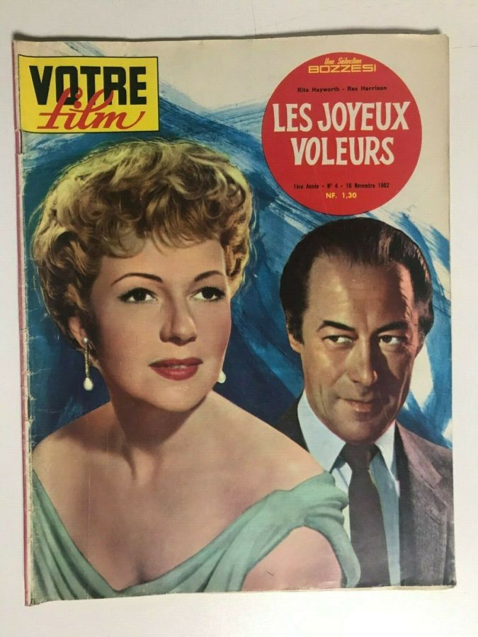 VOTRE FILM magazine side cover Issue 4 16 November 1962