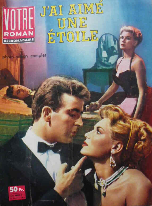 VOTRE ROMAN magazine side cover Issue 8 28 February 1958
