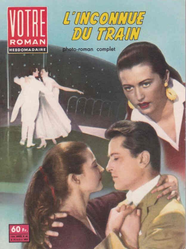 VOTRE ROMAN magazine side cover Issue 40 8 October 1959