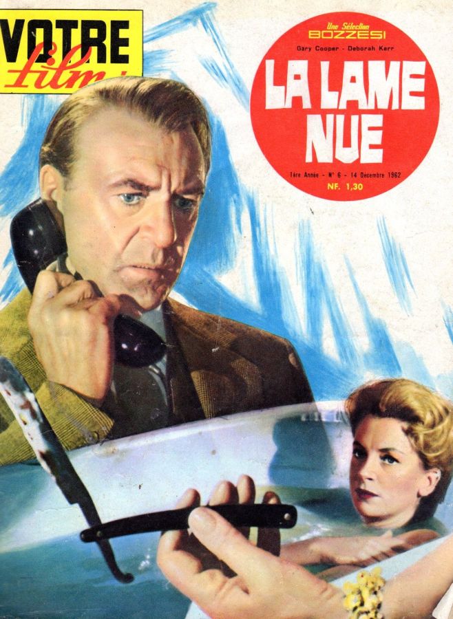 VOTRE FILM magazine side cover Issue 6 14 December 1962