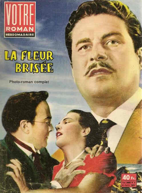 VOTRE ROMAN magazine side cover Issue 12 6 June 1957