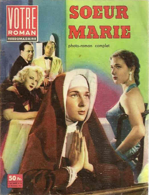VOTRE ROMAN magazine side cover Issue 35 14 November 1957
