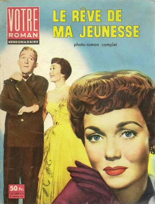 VOTRE ROMAN magazine side cover Issue 39 12 December 1957