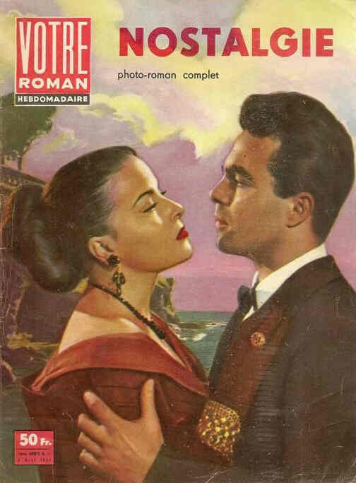 VOTRE ROMAN magazine side cover Issue 13 4 April 1958