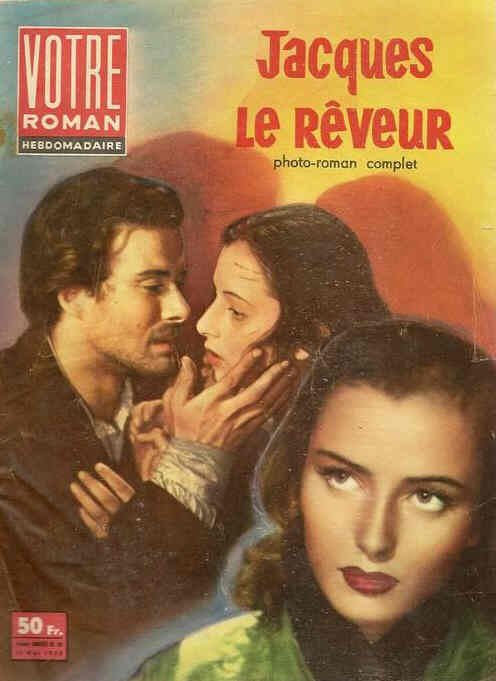 VOTRE ROMAN magazine side cover Issue 19 16 May 1958