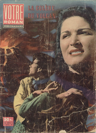 VOTRE ROMAN magazine side cover Issue 36 12 September 1958