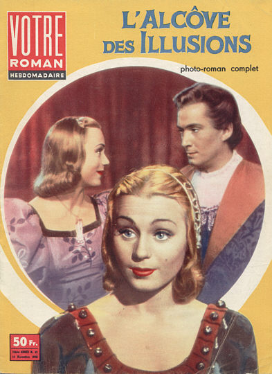 VOTRE ROMAN magazine side cover Issue 45 14 November 1958