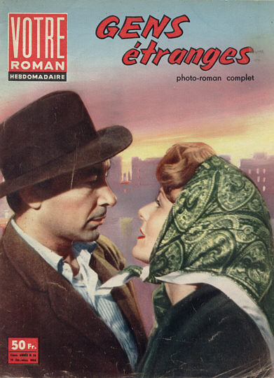 VOTRE ROMAN magazine side cover Issue 50 19 December 1958