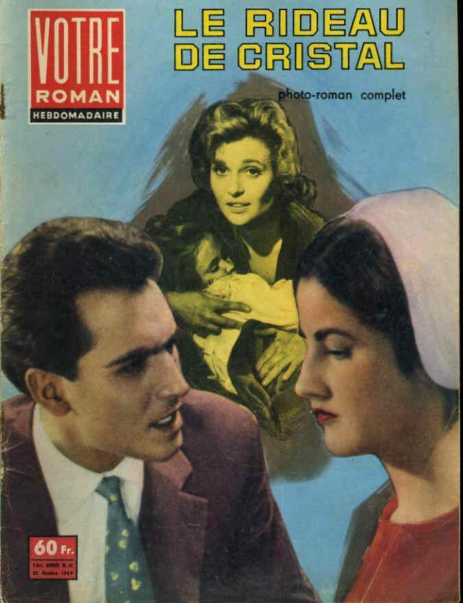 VOTRE ROMAN magazine side cover Issue 42 22 October 1959