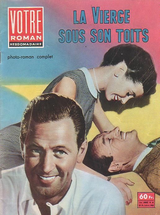VOTRE ROMAN magazine side cover Issue 43 29 October 1959