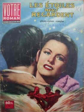 VOTRE ROMAN magazine side cover Issue 6 12 February 1959
