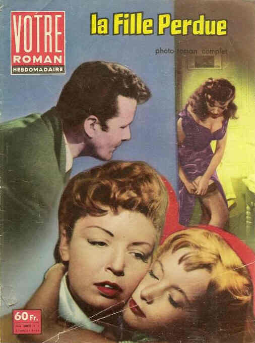 VOTRE ROMAN magazine side cover Issue 5 5 February 1959