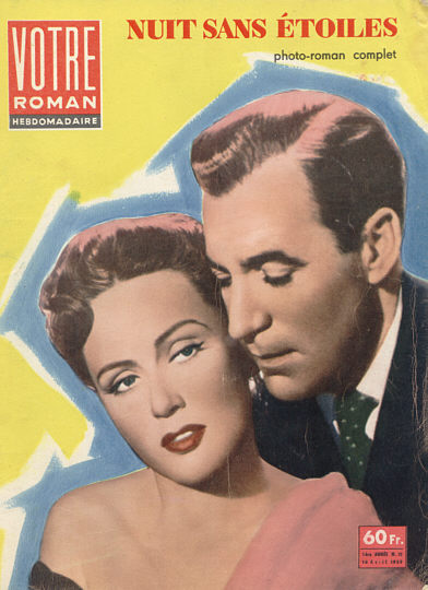 VOTRE ROMAN magazine side cover Issue 15 16 April 1959