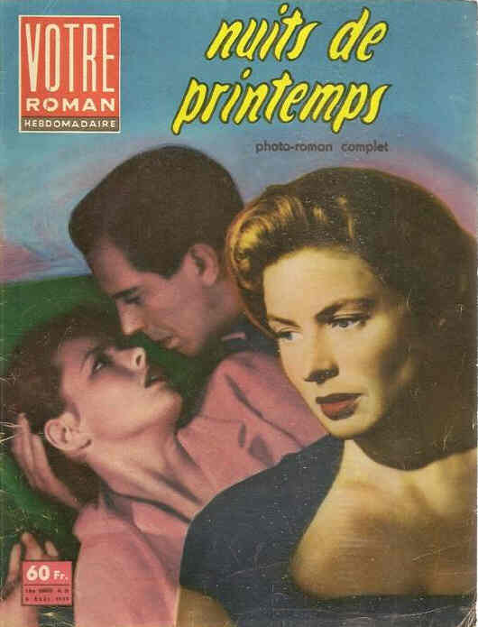 VOTRE ROMAN magazine side cover Issue 31 6 August 1959