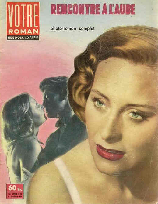 VOTRE ROMAN magazine side cover Issue 52 31 December 1959