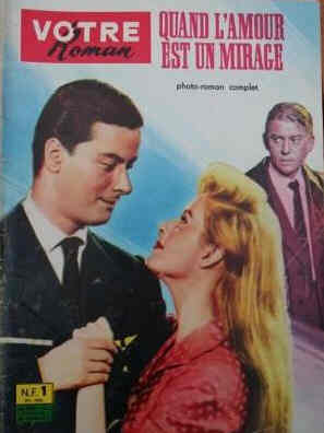 VOTRE ROMAN magazine side cover 10 February 1961