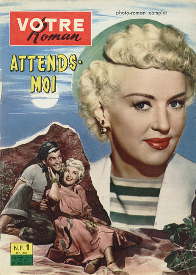 VOTRE ROMAN magazine side cover 25 May 1961